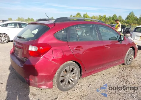 2014 Subaru Impreza 2.0I Sport Premium z USA, uszkodzony, nr VIN JF1GPAL66E8235792